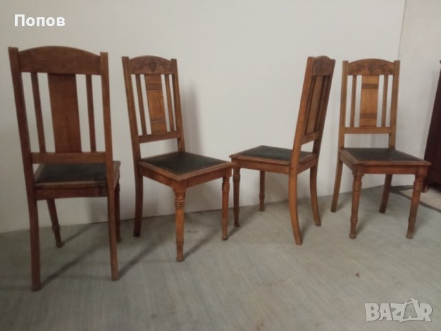 Старинни италиански столове от Тоскана, снимка 6 - Столове - 43232548