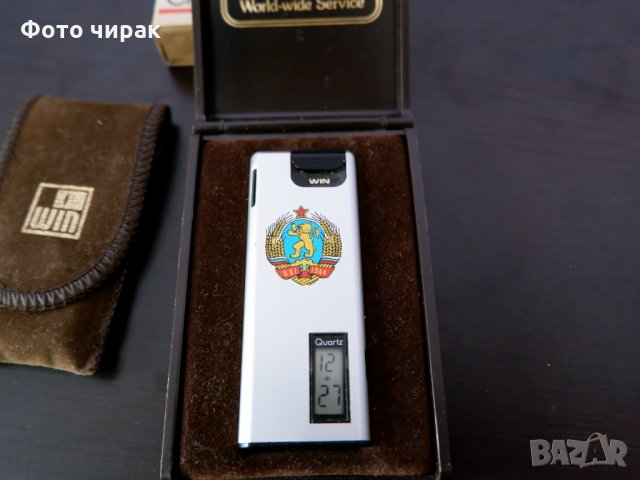 Запалка, дипломатически подарък от НРБ, снимка 2 - Запалки - 32582467