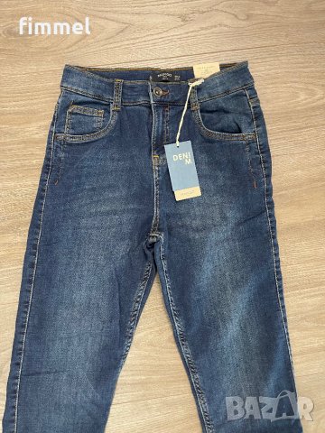 Mango нови подплатени дънки, снимка 2 - Детски панталони и дънки - 42956407