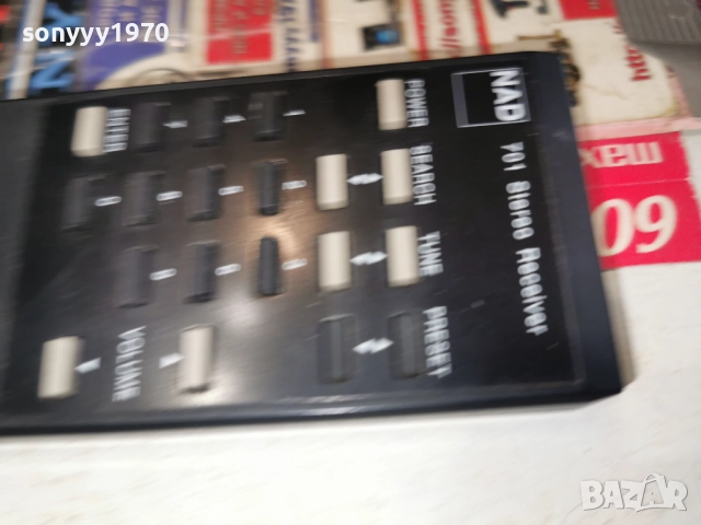 NAD 701 STEREO RECEIVER REMOTE CONTROL-ВНОС SWISS 1412250954, снимка 15 - Ресийвъри, усилватели, смесителни пултове - 52787903