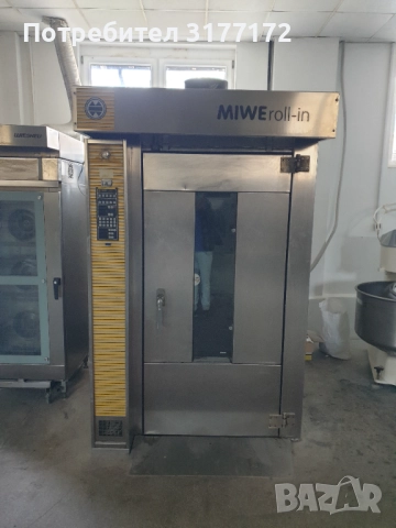 Печка с количка Miwe roll-in , снимка 8 - Друго търговско оборудване - 52930608