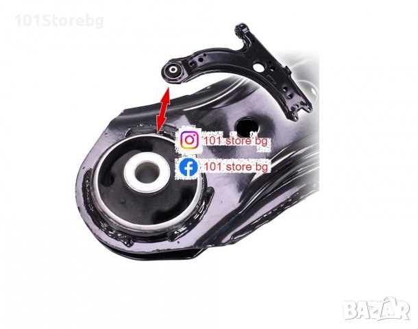 Ремонтен комплект окачване носачи за AUDI 3 VW GOLF 4 BORA SEAT LEON TOLEDO, снимка 3 - Части - 39395273