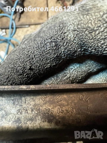 Планка за двигател на Мерцедес Mercedes 2.2Cdi само за 10лв. A6510960540, снимка 3 - Части - 52545426
