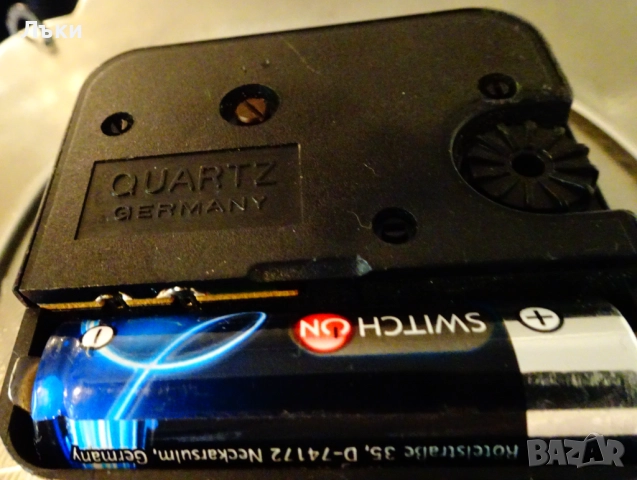 Немски стенен часовник от калай,Кораби,компас. , снимка 8 - Антикварни и старинни предмети - 52345686