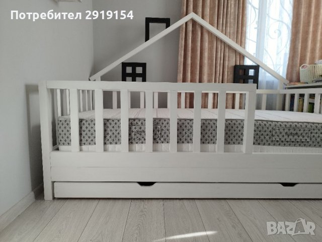 Детско легло тип къщичка, снимка 8 - Мебели за детската стая - 39081419