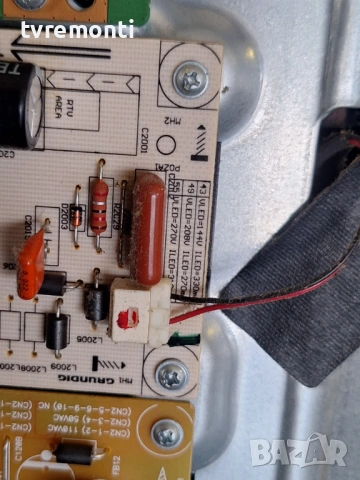 LED DRIVER ,ZNL193-07,ZPR120 , за 43-инчов телевизор GRUNDING 43 GFB 6623, с дисплей 057D43A54P, снимка 3 - Части и Платки - 53202269