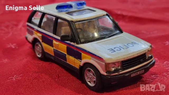Метална количка Range Rover Police 1:43