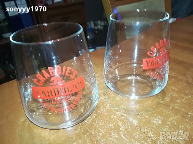 CRABBIES 2БР ЧАШИ ЗА УИСКИ 2911222025, снимка 15 - Колекции - 38844113