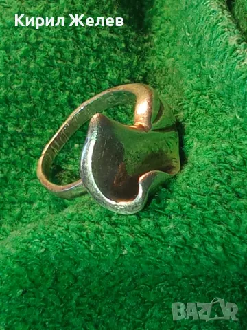 ЕЛЕГАНТЕН СРЕБЪРЕН ПРЪСТЕН СРЕБРО 925 SEZGIN ВИНТИДЖ АРТ МОДЕЛ 40781, снимка 12 - Пръстени - 46224424