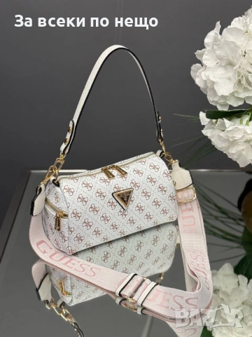 Guess Дамска Чанта Гес - Налични Различни Цветове Код SK862, снимка 8 - Чанти - 53226612