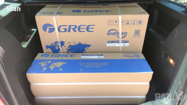 Инверторен климатик Gree GWH12YD-S6DBA1-I/GWH12YD-S6DBA1-O AMBER NORDIC WiFi, 12000 BTU, Клас A+++, снимка 3 - Климатици - 38164181