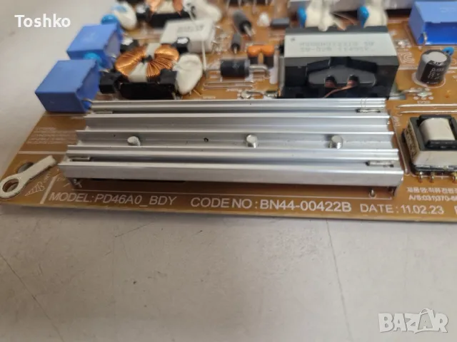 SAMSUNG UE40D5500 POWER BOARD BN44-00422B  TCON BOARD T315HW04 VB PANEL LD400BGB-A2, снимка 2 - Части и Платки - 50378837