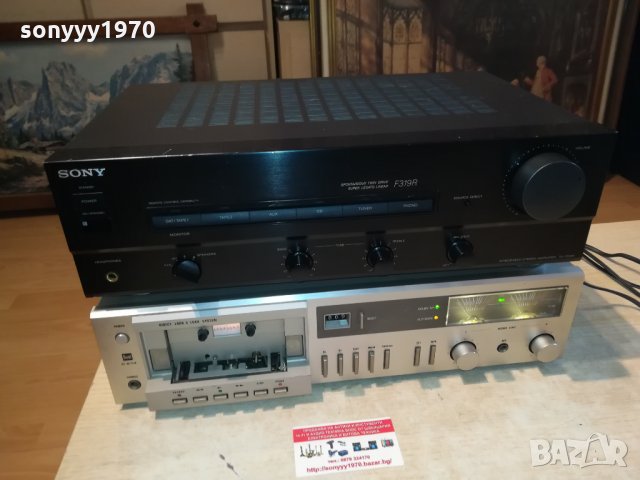 DUAL DECK & SONY AMPLI 2610211049, снимка 2 - Ресийвъри, усилватели, смесителни пултове - 34586092
