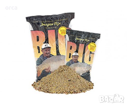 Захранка за шаран и каракуда - BENZAR MIX BIG SERIES 1 kg., снимка 5 - Стръв и захранки - 40261058