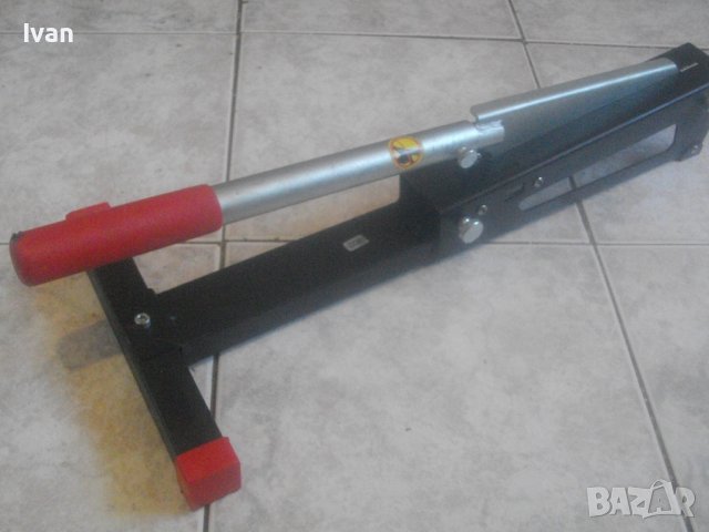 Нова/Ползвана-Ръчна Немска Гилотина/Резачка За Ламиниран Паркет-Професионална-MEISTER/WOLFCRAFT, снимка 9 - Други инструменти - 39144854