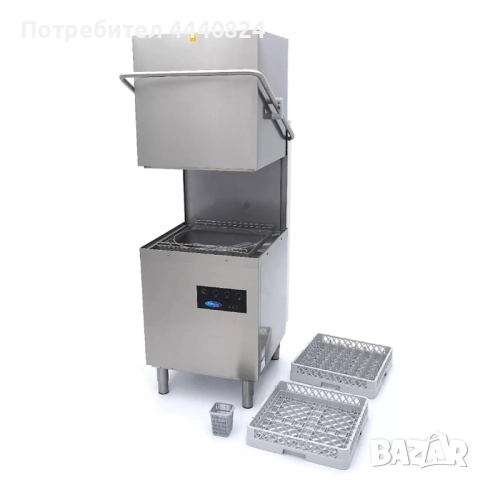 Конзолна съдомиялна с качулка 400V, снимка 4 - Обзавеждане на кухня - 52520601