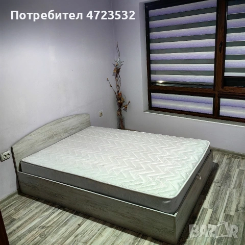 Спалня с повдигащ механизъм /неизползвана/ - 140/ 200см., снимка 3 - Спални и легла - 53281675