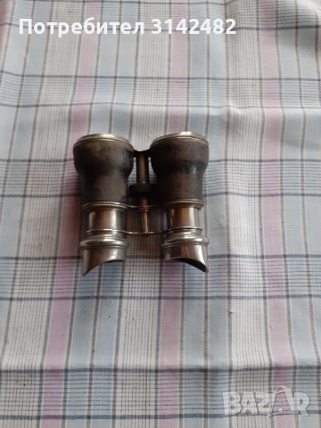 Стар военен бинокъл, снимка 3 - Антикварни и старинни предмети - 36518662