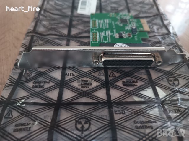 PCIEx карта за паралелен порт, снимка 2 - Други - 43757844