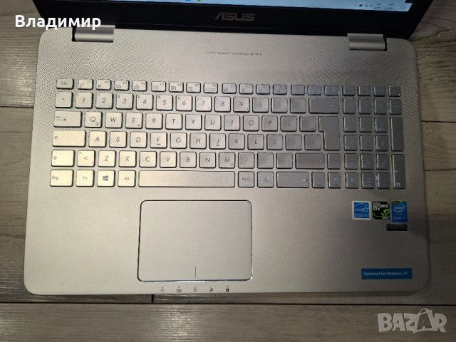 Asus N551J-i7 4720QM/16гб/500гб ссд/GTX950/Подсветка, снимка 7 - Лаптопи за игри - 53350537
