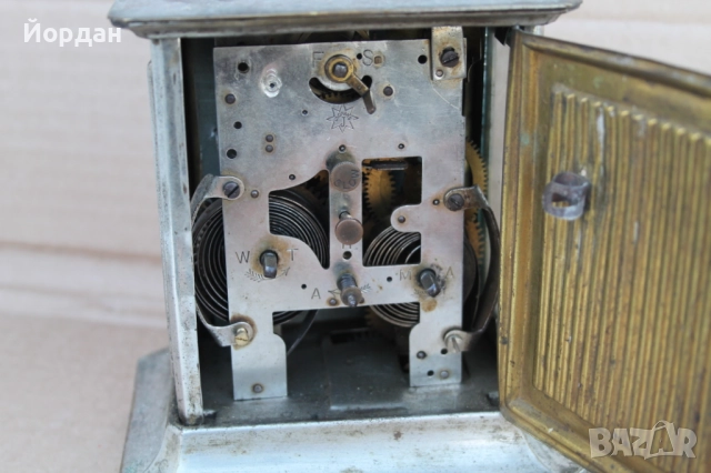 Настолен Немски часовник ''Junghans'' с латерна, снимка 9 - Антикварни и старинни предмети - 52335291