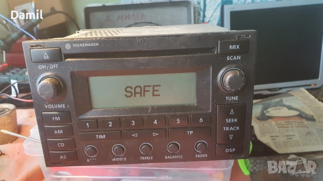 плеър,CD vw  (passat b5.5,golf 4 след 2002, шаран Поло ), снимка 2 - Части - 52665952