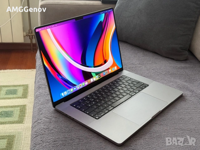 Като Нов 16.2’Macbook Pro 16’ 2021 M1 Pro/16GB Ram/512GB SSD, снимка 4 - Лаптопи за работа - 53456333