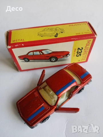 Majorette стара метална количка BMW 1/64., снимка 5 - Колекции - 52276291