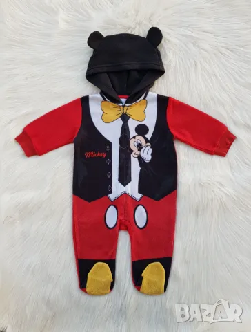Бебешки ромпър Мики Маус 12-18 месеца 