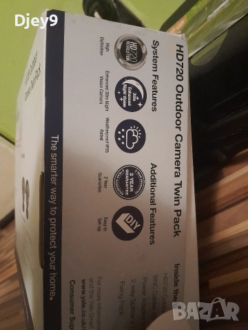 yale нови видеокамери с кабели, снимка 4 - Комплекти за видеонаблюдение - 53203050