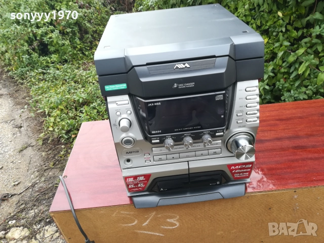 AIWA CX-JN55 ВНОС SWISS 2311251945LCHERY1, снимка 2 - Аудиосистеми - 52515130
