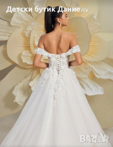 Булчинска рокля, снимка 2 - Сватбени рокли - 53459600