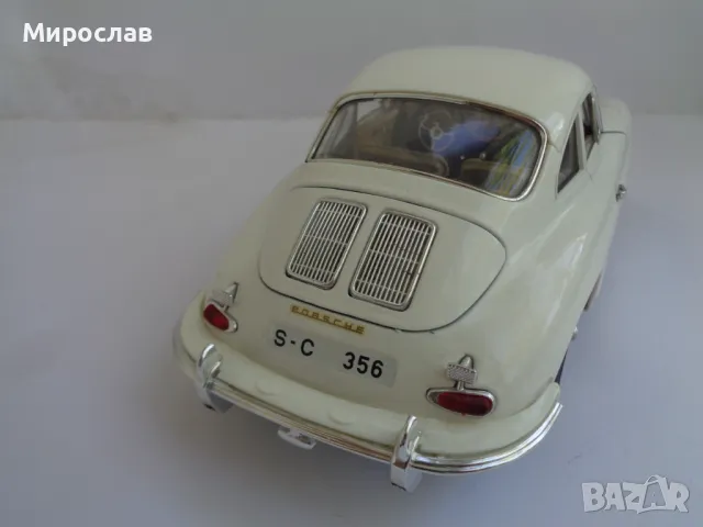 1:18 BBURAGO PORSCHE 356 ИГРАЧКА КОЛИЧКА МОДЕЛ, снимка 5 - Колекции - 47312402