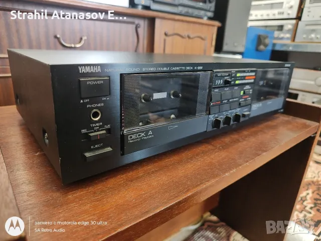 Yamaha K-222 Стерео Дек , снимка 2 - Декове - 47946611