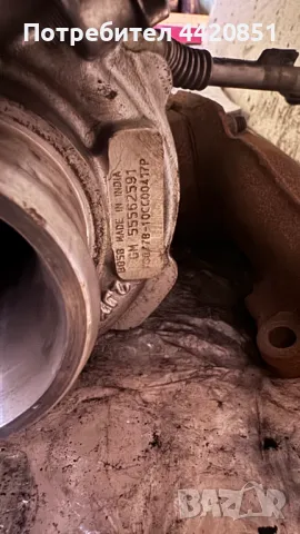 Турбо компресор за Opel Insignia - 55552591, снимка 2 - Части - 50142645