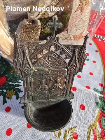 Стар олтар икона., снимка 3 - Антикварни и старинни предмети - 52936023