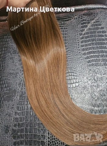 100% Естествена славянска коса , снимка 7 - Аксесоари за коса - 53039374
