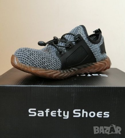 Работни обувки с метално бомбе - уникално леки от дишащ материал (Модел 703), снимка 5 - Други - 33620279