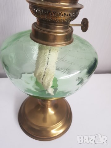 Стара газова лампа, снимка 3 - Антикварни и старинни предмети - 32751049