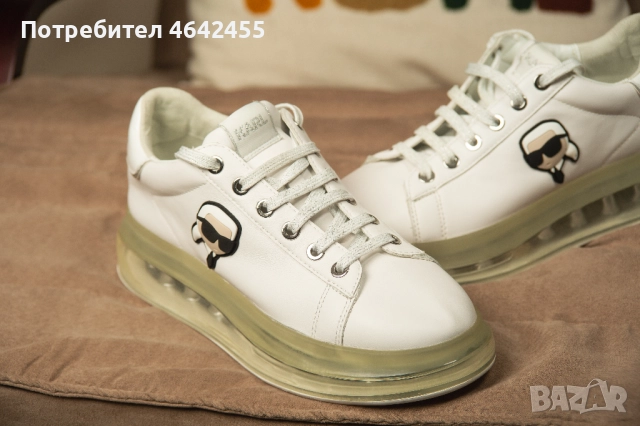 Karl Lagerfeld – оригинални дамски маратонки, снимка 4 - Маратонки - 52398687