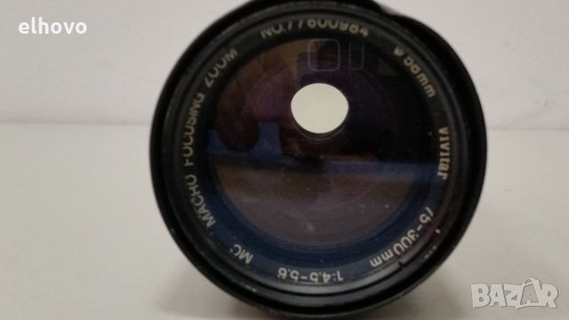 Обектив Vivitar 1:4.5-5.6 75-300mm ⌀58mm , снимка 2 - Обективи и филтри - 27824408