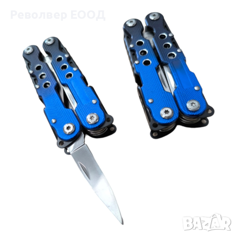 Мултитул EDC клещи "Blue EDC Pliers" 14 в 1, снимка 11 - Оборудване и аксесоари за оръжия - 44893021