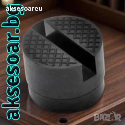 Здрава висококачествена гумена подложка с прорез адаптер за крик и подемник за коли гумен тампон