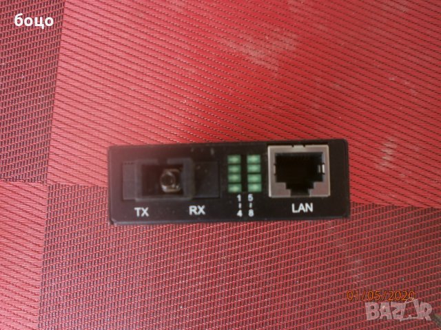 Продавам конвертор за оптичен интернет, снимка 3 - Мрежови адаптери - 22277073