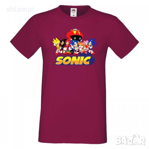 Мъжка тениска Sonik and friends 002 Игра,Изненада,Подарък,Празник,Повод, снимка 13 - Тениски - 37246579