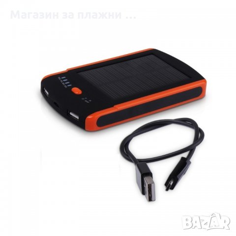 ZeroLemon Solar power Bank 6000mAh, снимка 4 - Външни батерии - 28519264