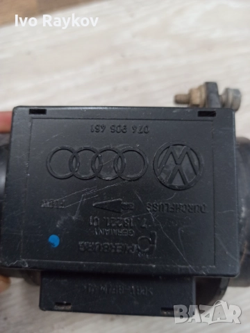 Дебитомер за VOLKSWAGEN, AUDI, SKODA и SEAT 1.9 TDI ,  074906461, снимка 4 - Части - 52263988