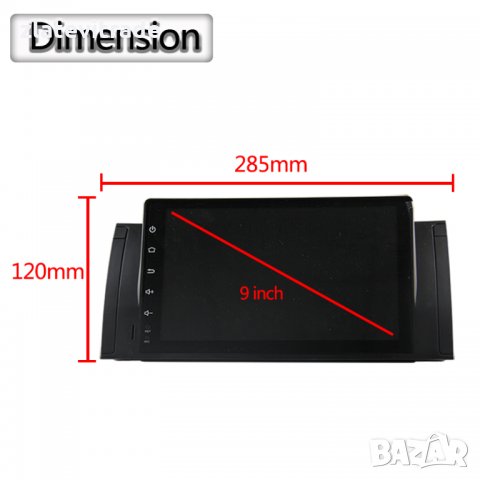 BMW X5 E53 E39 - 9"  Андроид Навигация, 9002, снимка 10 - Навигация за кола - 29015727