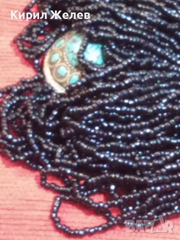 ТУАРЕГСКА МЪНИСТЕНА ОГЪРЛИЦА с ТЮРКОАЗ и САЧАН с КОПЧЕ от СЛОНОВА КОСТ 75131, снимка 13 - Антикварни и старинни предмети - 29614738