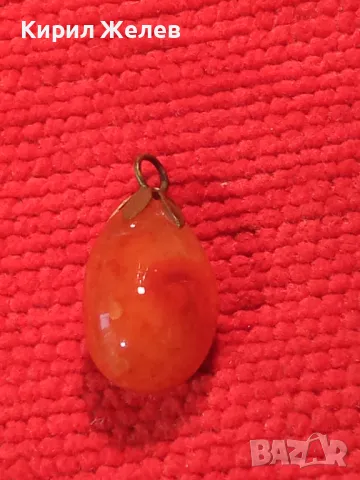 АРТ ВИСУЛКА от ХАЛЦЕДОН и БРОНЗ 19364, снимка 6 - Колиета, медальони, синджири - 32170016